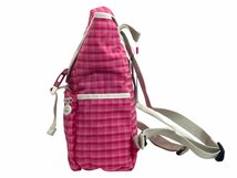 Kipling (キプリング) リュックサック EXPERIENCE S エクスペリエンス バックパック バッグ K1521192Q ピンク チェック レディース/004_画像4