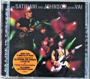  Joe Satriani, Eric Johnson, Steve Vai＜＜G3 Live In Concert＞＞ジョー・サトリアーニ ,エリック・ジョンソン ,スティーヴ・ヴァイ 
