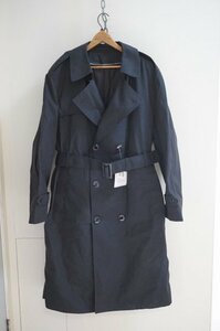 *US ARMY trench coat 40S black MADE IN USA dead stock 