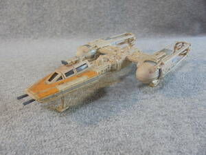  plastic model final product American mpc made movie Star Wars [Y- Wing * Fighter ] secondhand goods 