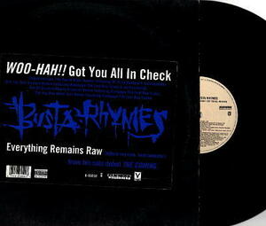 【□16】Busta Rhymes/Woo-Hah!!/12"/Everything Remains Raw/DJ Scratch/Easy Mo Bee/J Dilla/Jay Dee/Ol' Dirty Bastard