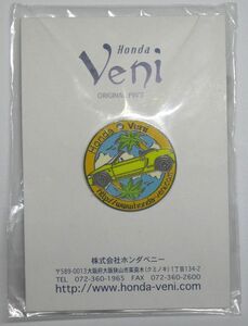 булавка zHonda Veni BEAT ( нераспечатанный ) Honda be колено свекла i Taya коллекция значок булавка bachi