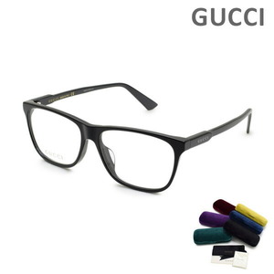 グッチ メガネ 眼鏡 フレーム のみ GG0492OA-001 ブラック アジアンフィット ユニセックス GUCCI