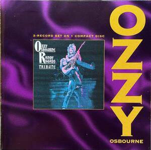 (C19H)☆Metal美品/オジー・オズボーン/Ozzy Osbourne/トリビュート ～ランディ・ローズに捧ぐ/Randy Rhoads Tribute☆