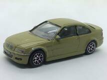 さB5★トミカサイズ ミニカー REALTOY リアルトイ BMW M3 1/59 全長75mm 前後ウィンドウヒビ有_画像1