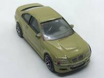 さB5★トミカサイズ ミニカー REALTOY リアルトイ BMW M3 1/59 全長75mm 前後ウィンドウヒビ有_画像4