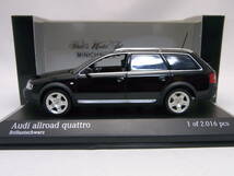 ★希少!★Audi Allroad Quattro 2000 Black 1/43【4B(C5)系 アウディ・オールロード クワトロ】★検:A6 A4 アバント クアトロ ワゴン_画像3