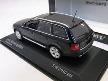 ★希少!★Audi Allroad Quattro 2000 Black 1/43【4B(C5)系 アウディ・オールロード クワトロ】★検:A6 A4 アバント クアトロ ワゴン_画像8