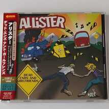 【帯付 国内盤CD】ALLISTER / DEAD ENDS AND GIRLFRIENDS (DDCI-2025) アリスター / デッド・エンズ・アンド・ガールフレンズ_画像1