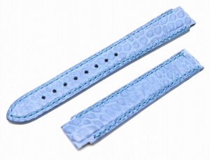 CHOPARD Chopard change belt leather belt original crocodile leather belt width 16mm rug 13mm tail pills width 14mm blue 