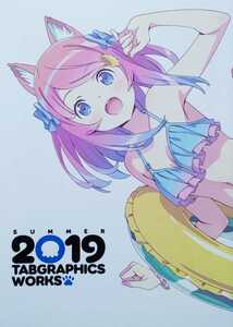 TABGRAPHICS WORKS 2019 SUMMER かんざきひろ フルカラーイラスト集 Dojinshi Doujinshi Full color illustration book FANART 同人誌