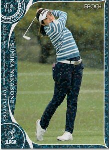 EPOCH 2022 JLPGA 女子プロゴルフ TOP PLAYERS【37 仲宗根 澄香】レギュラーカード 箔違い仕様のパラレル版