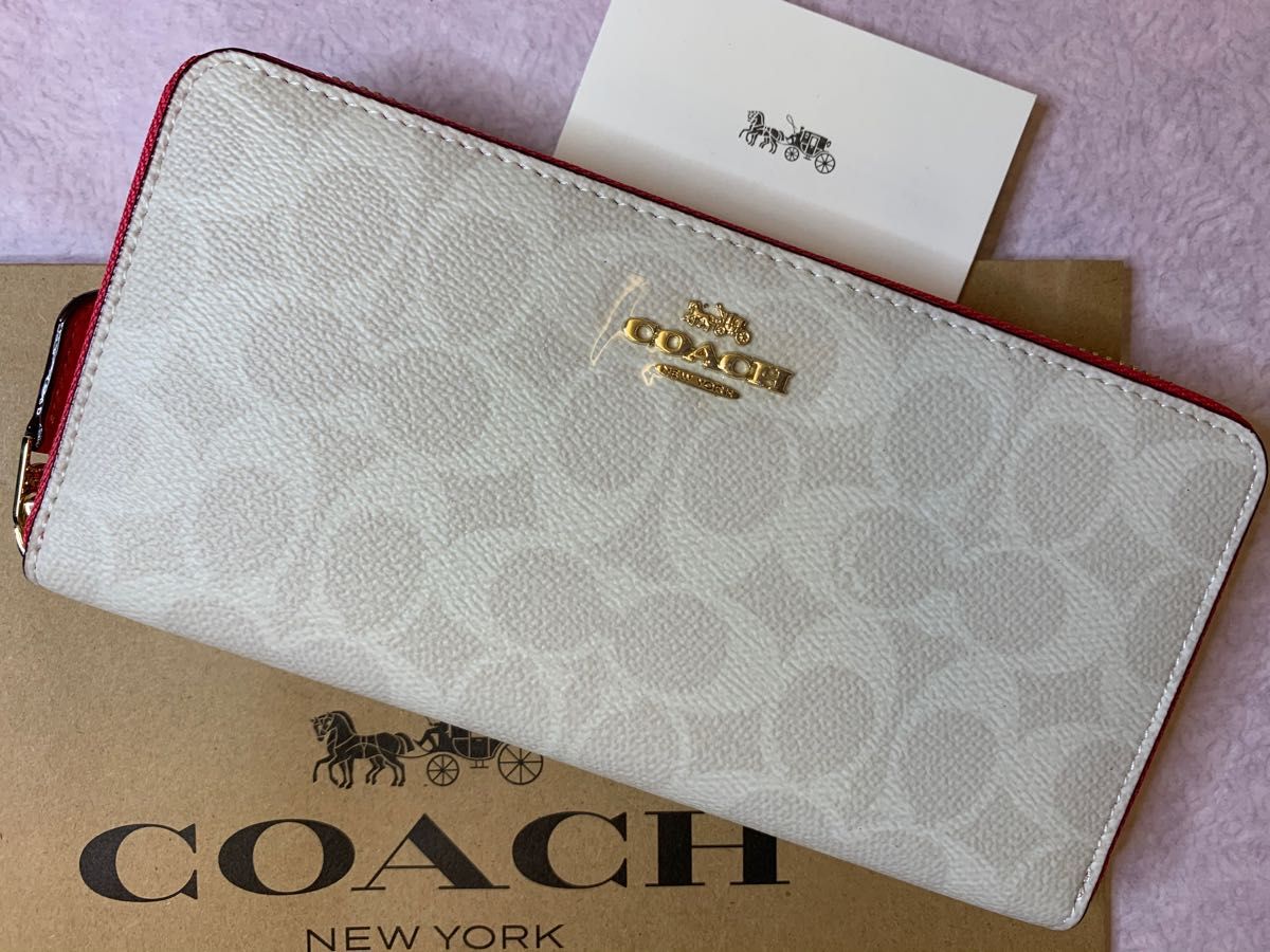 ブルー×レッド COACH コーチ 長財布 ベージュピンク - 通販 - www ブルー×レッド COACH コーチ 長財布 ベージュピンク - 通販 - www