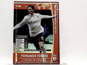 WCCF 2009-2010 SPS-EXT フェルナンド・トーレス　Fernando Torres 1984 Spain　Liverpool FC 09-10 Extra Card