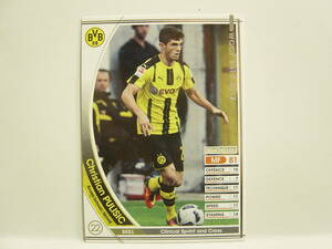 WCCF 2016-2017 白 クリスチャン・プリシッチ　Christian Pulisic 1998 United States　Borussia Dortmund Germany 16-17 #A14 Panini