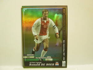 WCCF 2010-2011 ATLE ロナルド・デ・ブール　Ronaldus De Boer 1970 Dutch Holland　AFC Ajax 1987-1999 Legends