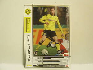 ■ WCCF 2010-2011 白 レバンドフスキ　Robert Lewandowski 1988 Poland No.7 Borussia Dortmund Germany 10-11 #143 Panini　B