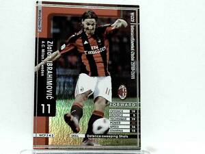 WCCF 2010-2011 WCF ズラタン・イブラヒモビッチ　Zlatan Ibrahimovic 1981 Sweden　AC Milan 10-11 World‐Class CF