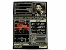 WCCF 2006-2007 WFW ズラタン・イブラヒモビッチ　Zlatan Ibrahimovic 1981 Sweden　FC Inter Milano 06-07 World‐Class FW_画像2