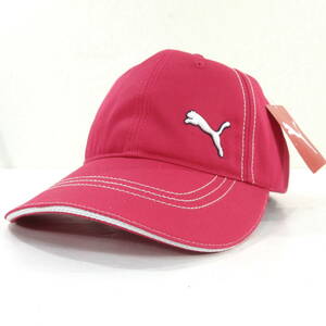新品◆PUMA GOLF◆アジャスタブル ゴルフキャップ フリーサイズ ピンク◆プーマ ゴルフ キャップ 帽子◆J960