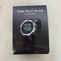 《ゴルフウォッチ》Shot Navi W1-FW・GPS GOLF WATCH／本体、USB充電ケーブル、説明書・中古_画像7