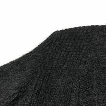 Vintage Mohair Cardigan Black ビンテージ モヘア カーディガン ブラック 日本製 ニットカーディガン ニットセーター_画像7