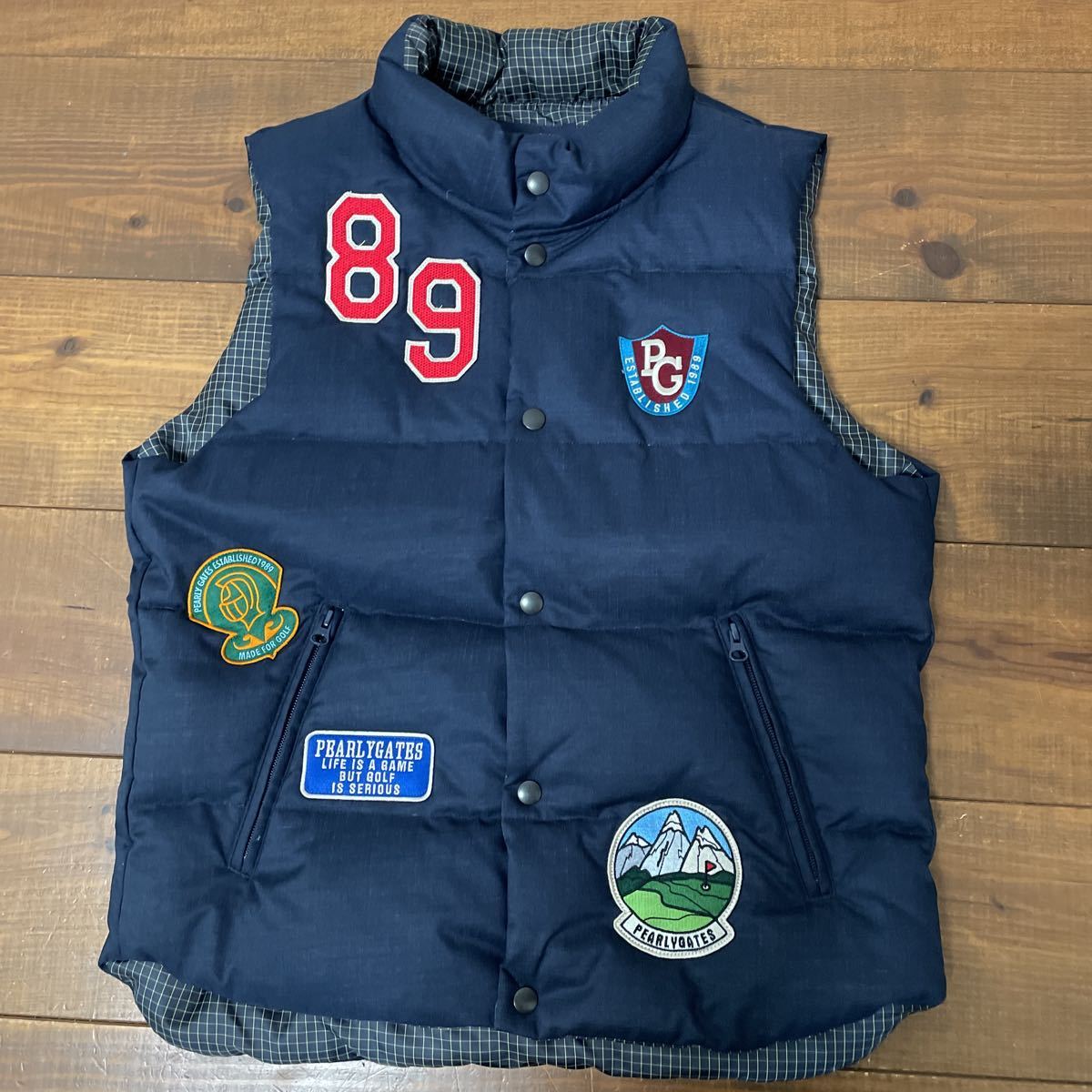 ヤフオク! -パーリーゲイツ ダウン ベストの中古品・新品・未使用品一覧