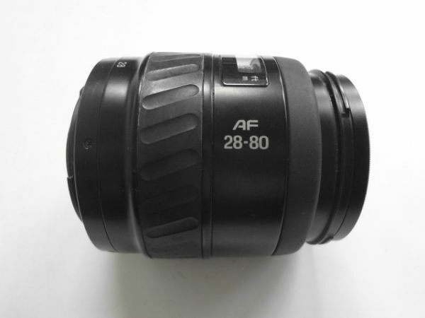 AN21-690 ジャンク扱い ミノルタ MINOLTA レンズ AF ZOOM 28-80mm 1:4(22)-5.6 MACRO 一眼レフ カメラ 動作未確認 使用感