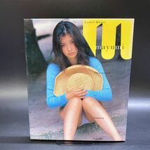 廣瀬真弓 写真集 あそびにいこうよ 恋写リセ5 1998年 撮影/野村誠一 TIS グラビアアイドル 水着 古本 希少 レア_画像1