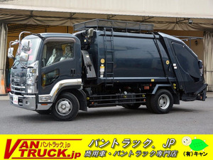 2013 Isuzu Forward パッカーvehicle 増tonne プレス式 8.7立米 containerアーム good qualityハシゴ&Carrierincluded@vehicle選びドットコム