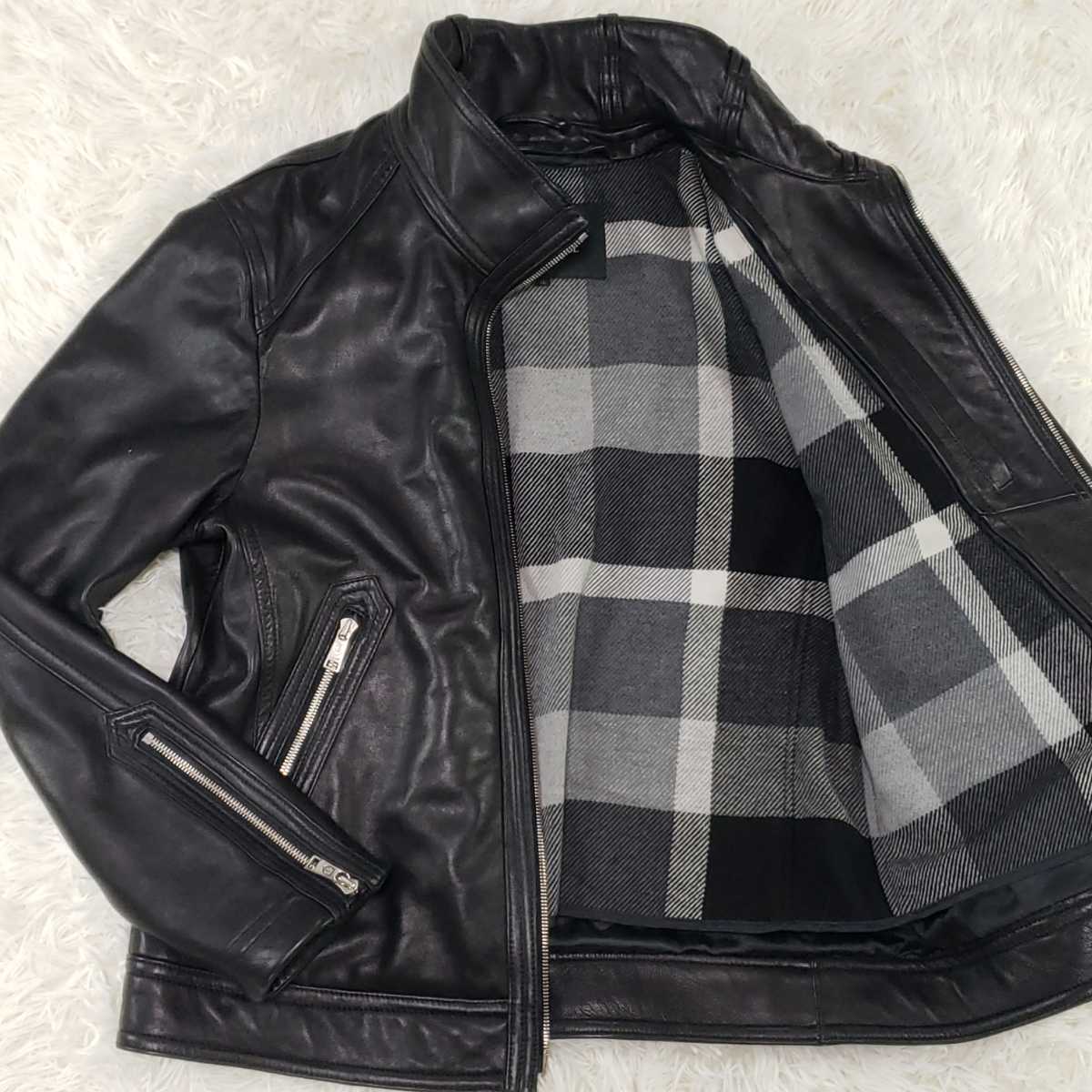 ヤフオク! -「ブラックレーベル クレストブリッジ レザージャケット