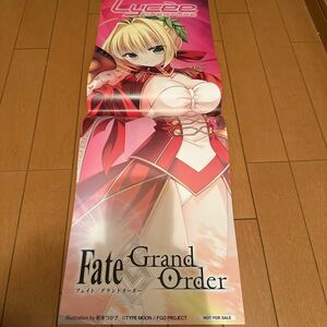 希少非売品販促用ポスター【Fate フェイトグランドオーダーその2】未使用サイズ約72㎝×26㎝