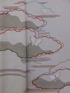 Art hand Auction Tsukesage, Yuzen peint à la main, magnifiquement teint, nouveau rouleau de tissu, Sélection spéciale Rakufu P6142, mode, Kimono femme, kimono, Tsukesage