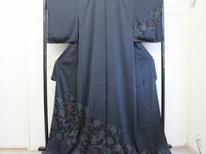 Art hand Auction Besuchen Sie Kimono, Super Chic, Handbemalte Yuzen, Ausgepackt, Gewaschen, Temporäre Schneiderei, Neu bestellen, ft Rakufu Sonderauswahl 98574, Damen-Kimono, Kimono, Besuchskleidung, Ungeschneidert