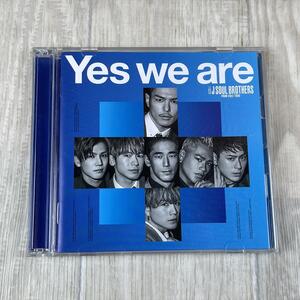 ほ180/zk　即決 CD Yes we are/三代目 J SOUL BROTHERS from EXILE TRIBE