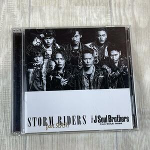 ほ183/zk　即決 三代目 J Soul Brothers STORM RIDERS feat.SLASH【CD+DVD】