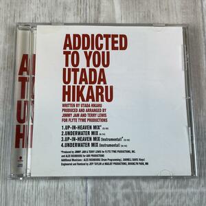 ほ663/zk　即決 CD 宇多田ヒカル／ADDICTED TO YOU