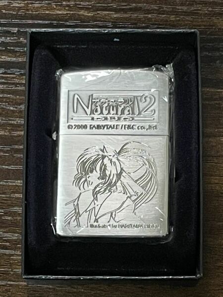 zippo Natural 2 DUO ナチュラル 年代物 2000年製 限定品 両面デザイン デットストック FAIRYTALE/F&C co.,ltd. シリアルナンバー NO.0049