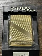zippo カナダ ゴールド オンタリオ GOLD ONTARIO 年代物 1992年製 スリム 絶版品 両面特殊刻印 SOLID BRASS デットストック_画像1