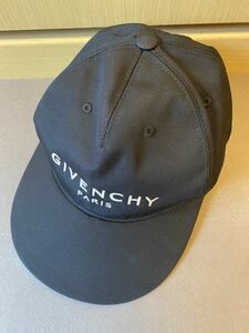 正規 21SS Givenchy ジバンシィ FLAT PEAK CAP ロゴ キャップ 帽子
