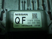 日産　NE12　ノート　ミッションコンピューター　310F6　3VE0A　221031147_画像3