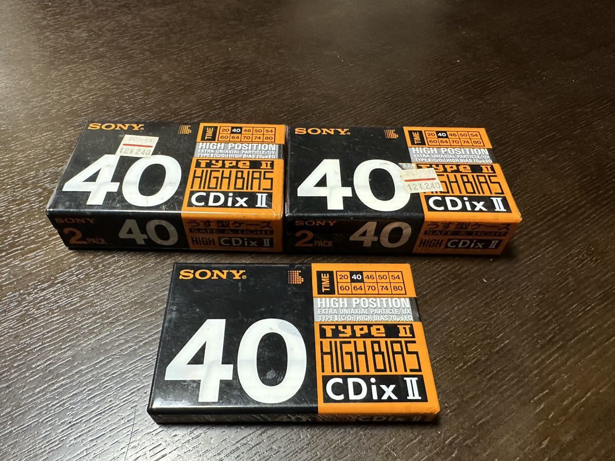 ヤフオク! -カセットテープ sony cdixの中古品・新品・未使用品一覧