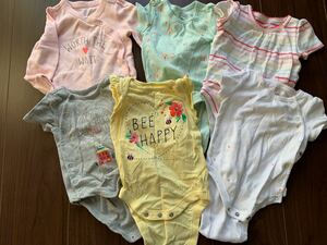 【値下げ】ギャップ　GAP　babyGAP　ロンパース　コンビ肌着　50〜60センチ 肌着 ボディスーツ 女の子 ロンパース肌着 