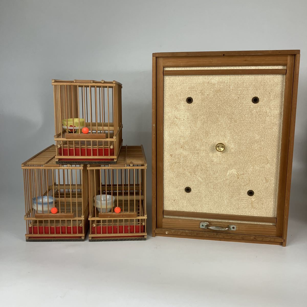 メジロ 籠 鳥かご アンティーク 鳥用品 | jstochigi.org