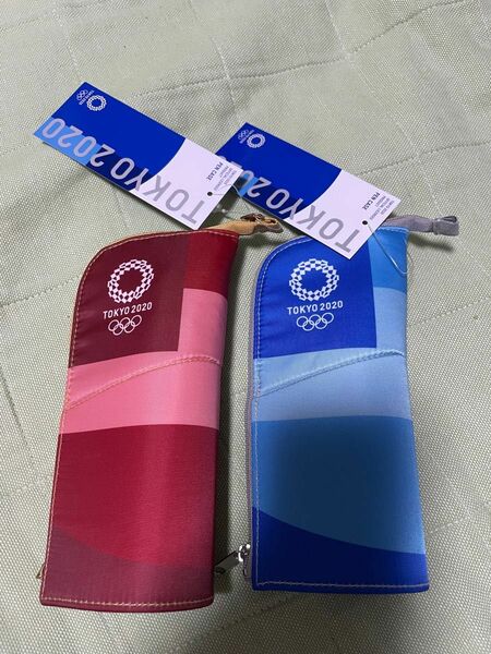 東京2020オリンピック公式ライセンス商品コクヨ立てられるペンケース2個セット