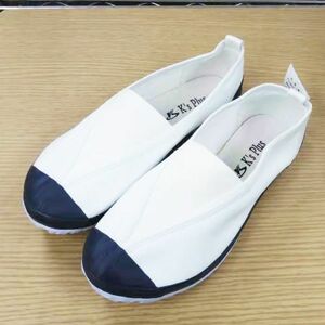 18999 B goods indoor shoes navy 18.0cm triangle rubber type physical training pavilion shoes navy blue color ②