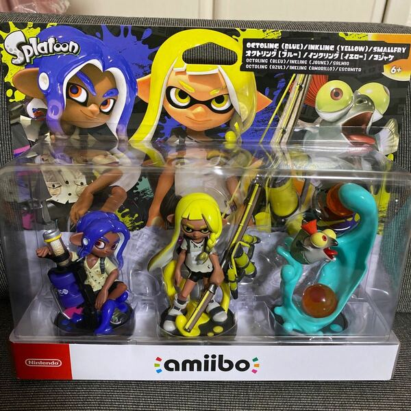 【即日発送】スプラトゥーン　アミーボ　amiibo　トリプルセット　ニンテンドースイッチ