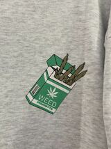 Spinns スウェット サイズF WEED マリファナ カンナビス ジョイント ATTITUDE MAKES STYLE スピンズ トレーナー_画像2