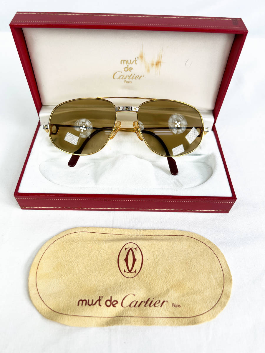 Cartier】カルティエ Cセッティング サングラス | jarussi.com.br