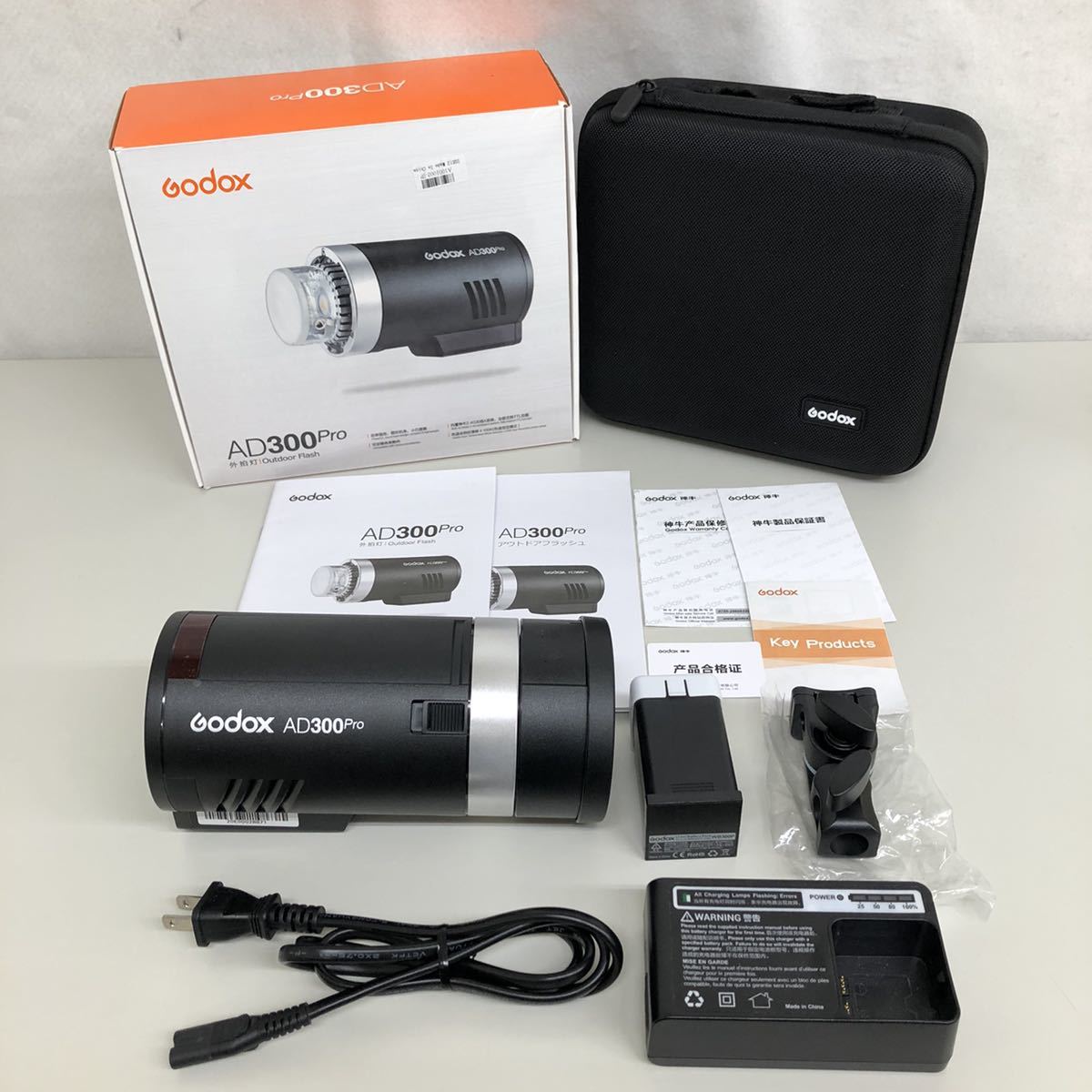 新品】Y636☆Godox ゴドックス AD300Pro LEDランプ☆ 純正ファッション